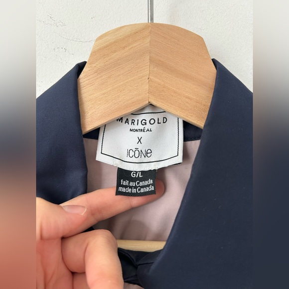 MARIGOLD X ICÔNE COLORBLOCK SHIRT SIZE L - Picture 3 of 5